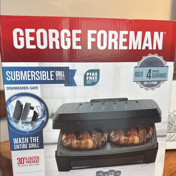 George Other - George Foreman Black Submersible Grill